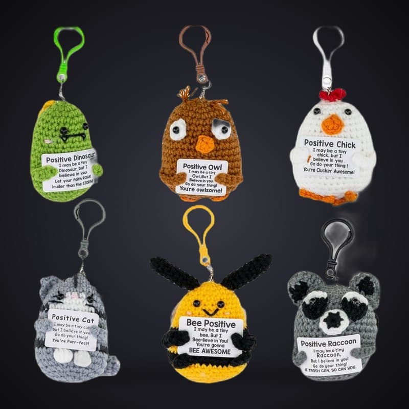 Crochet Animal Keychain