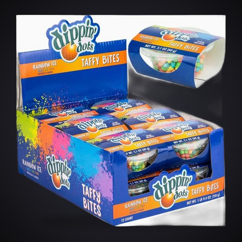 Dippin' Dots Taffy Bites Cup