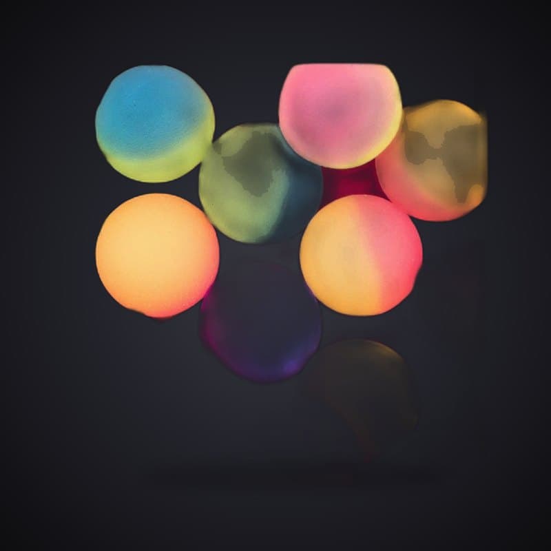 75mm Icy Hi-Bounce Balls