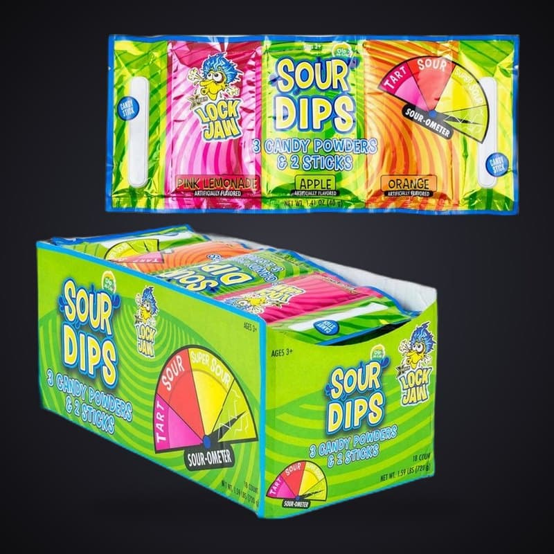 Xtreme Lock Jaw Sour Dips