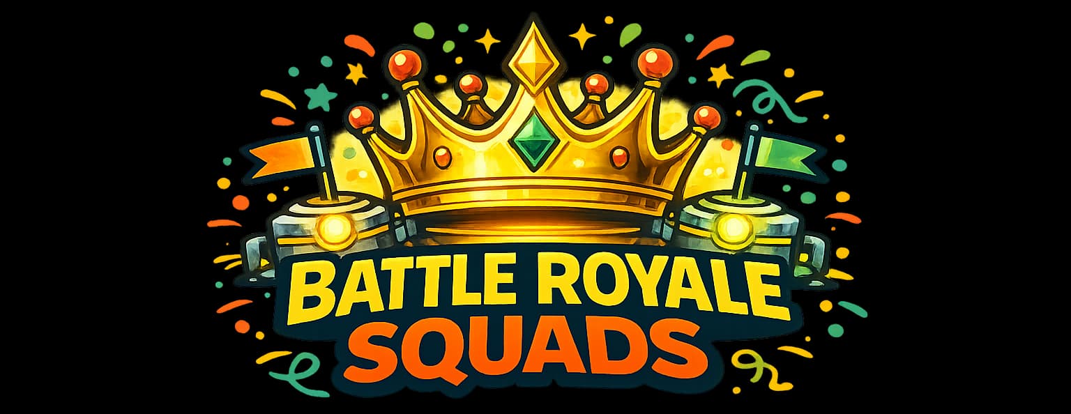 Battle Royale squads competing in the laser tag arena