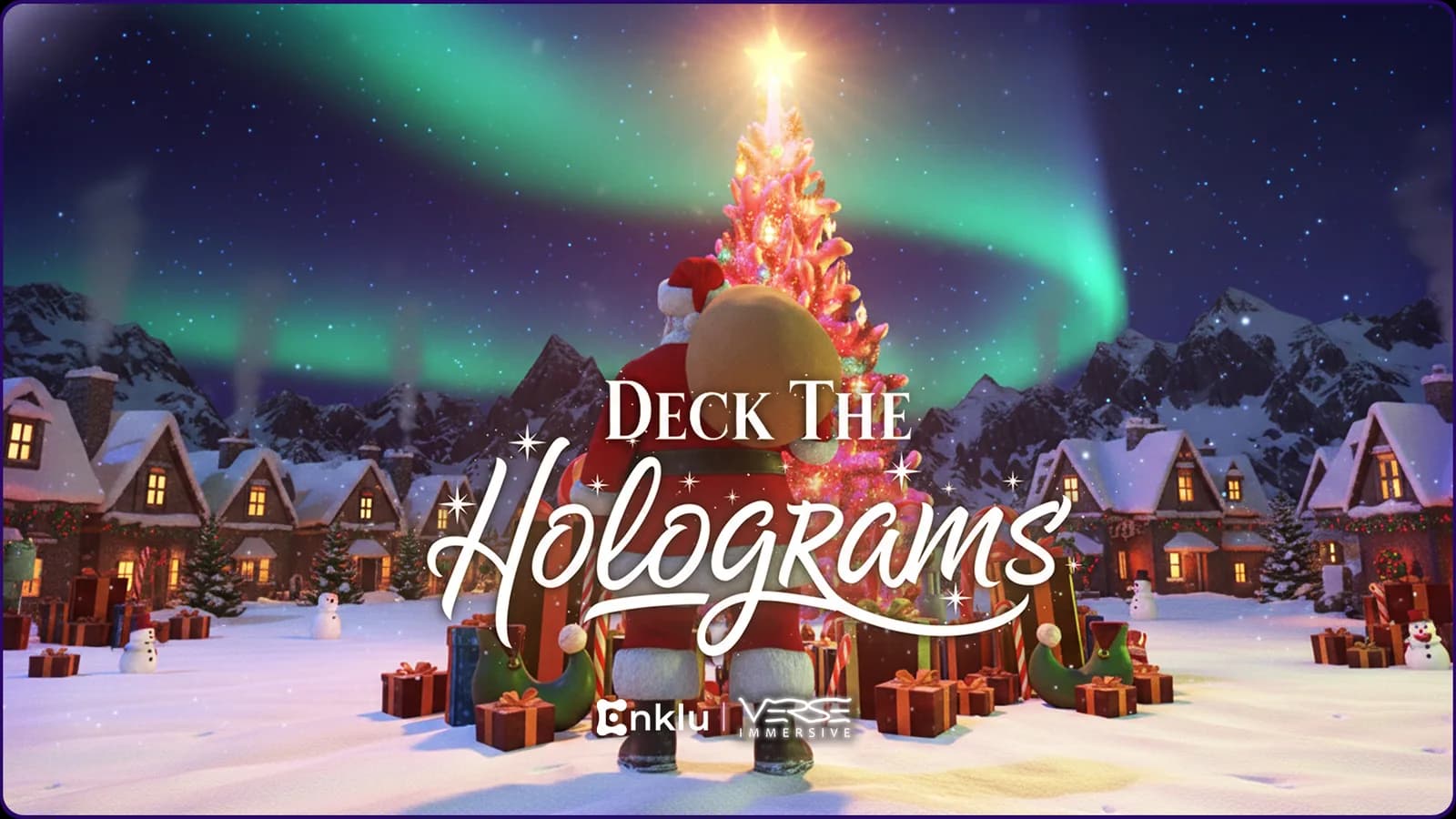 Deck the Holograms key art